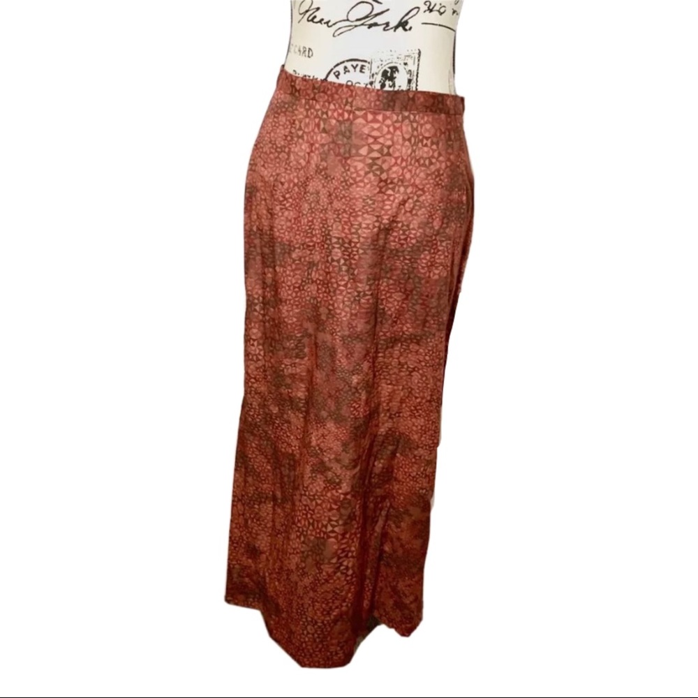Peruvian Connection Pima Cotton Geometric Skirt